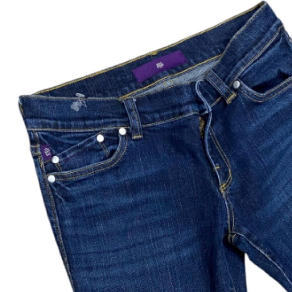 Victoria Beckham DVB Straight Leg Premium Denim Jeans 26x34 LNWO Tags - Picture 6 of 13